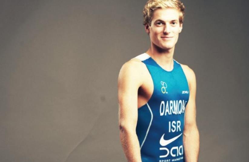 RON Darmon will become the first Israeli to compete in the Olympic triathlon after reaching No. 52 in the world rankings. (photo credit: Courtesy)