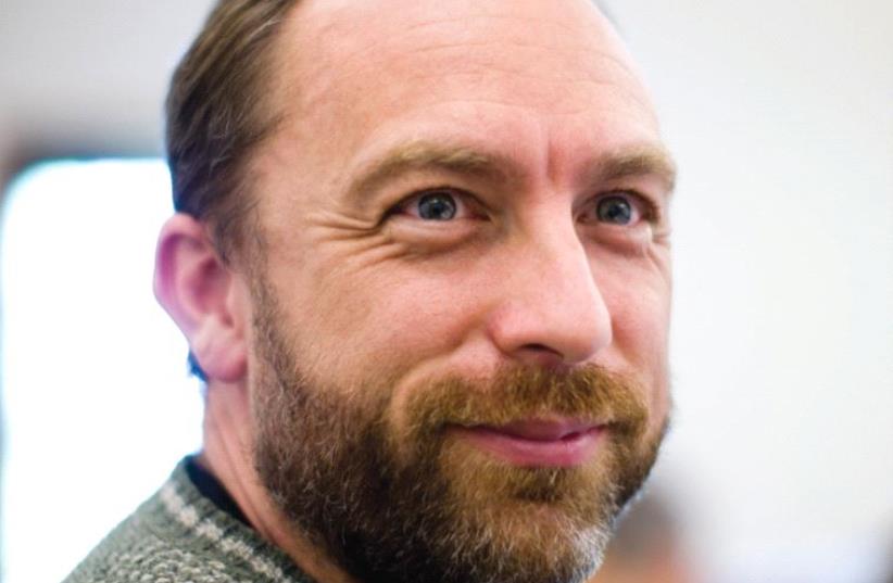 Wikipedia co-founder Jimmy Wales (photo credit: WIKIPEDIA)