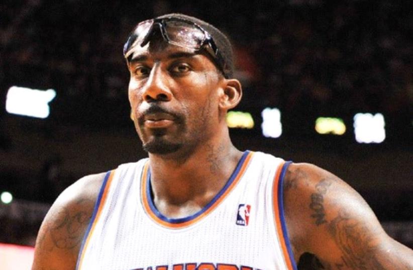 AFTER RETIRING from the NBA this week, Amar’e Stoudemire plans to take some time before deciding if he intends to play pro basketball abroad in the coming season, with Hapoel Jerusalem a potential next destination. (photo credit: REUTERS)