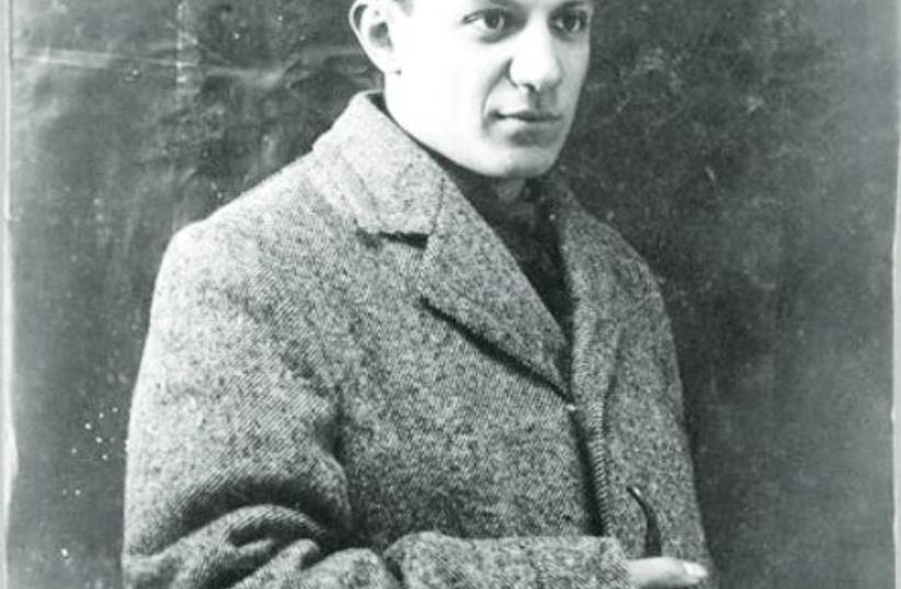 A portrait of Pablo PIcasso in 1908 (photo credit: WIKIMEDIA)