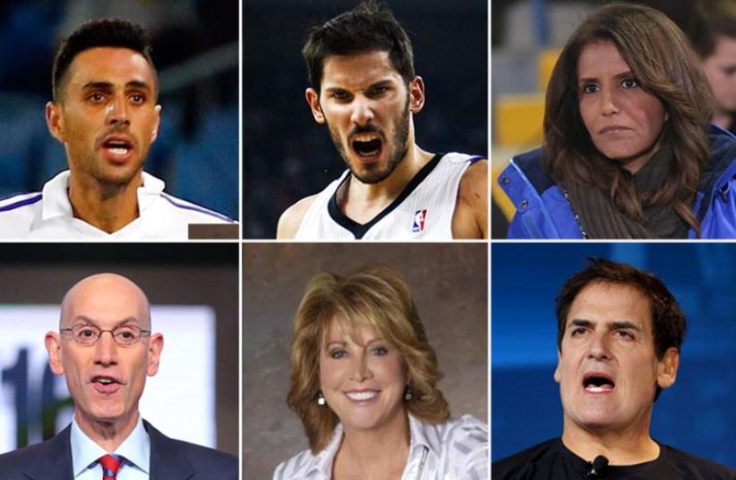 Top influential Jews in sports (photo credit: REUTERS,Courtesy)