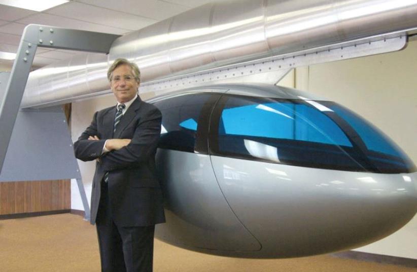 ‘THERE’S NO MORE room for surface solutions,’ says SkyTran CEO and chairman Jerry Sanders. (photo credit: Courtesy)