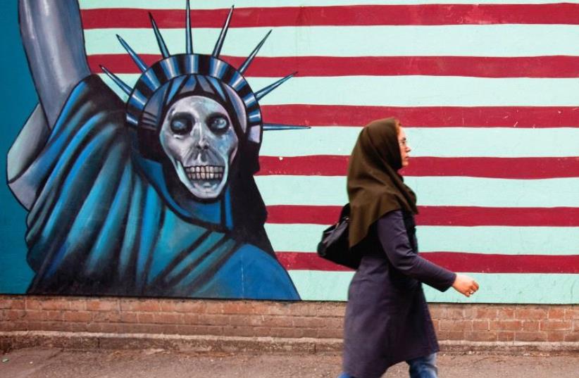 HOW MUCH more money from the ‘Great Satan’ for Iran? ‘Since the Iranians received their payment, they have taken three more American citizens hostage, as well as several other Westerners,’ notes the author. (photo credit: REUTERS)