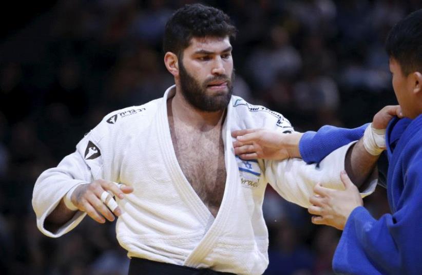 Ori Sasson of Israel's Judo team (photo credit: REUTERS)