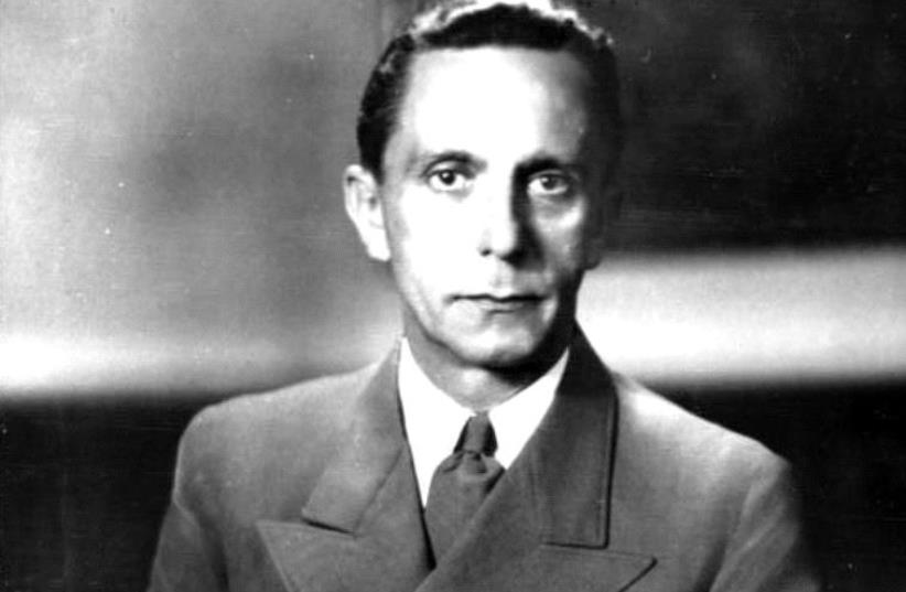 Joseph Goebbels  (photo credit: BUNDESARCHIV BILD 183-1989-0821-502 / CC-BY-SA 3.0)
