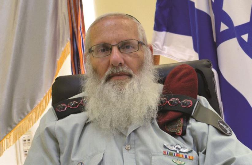 Le rav Eyal Karim (photo credit: IDF)