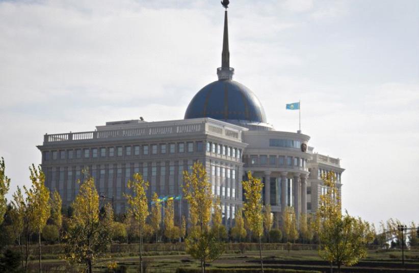 A general view of Akorda, the official residence of Kazakhstan's President, in Astana, Kazakhstan. (photo credit: REUTERS)