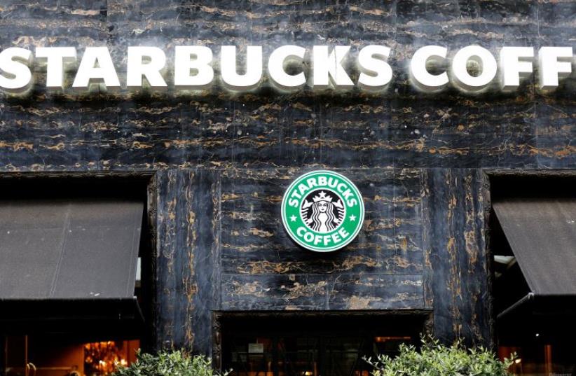 A Starbucks cafe (photo credit: REUTERS)