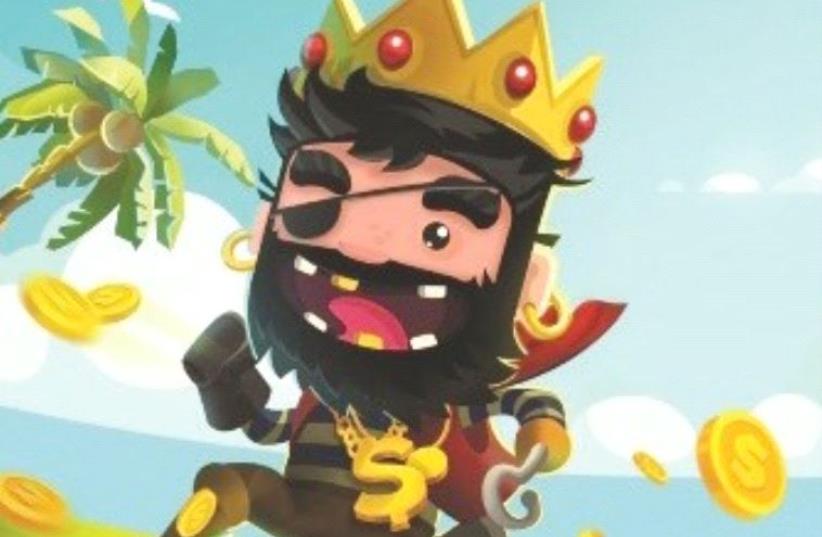 PIRATE KINGS continues to attract players around the world and has passed 70 million downloads.  (photo credit: COURTESY OF JELLY BUTTON GAMES)