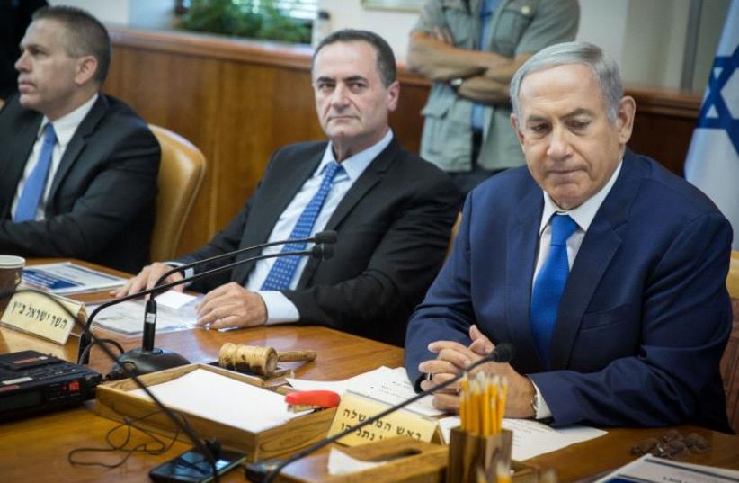 Netanyahu and Katz (photo credit: HADAS PARUSH/FLASH90,POOL)