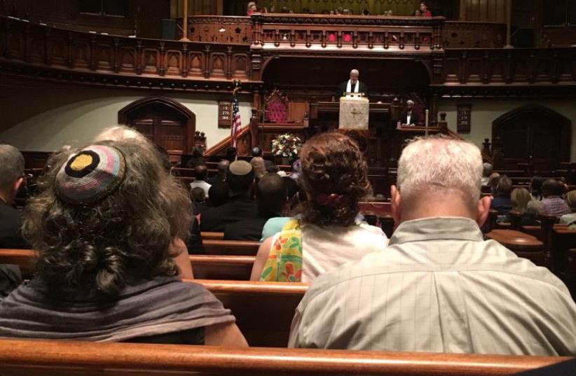 NY Jews, Muslims and Christians send message of unity on 9/11 anniversary (photo credit: DANIELLE ZIRI)