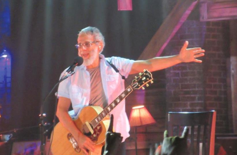 YUSUF/CAT STEVENS performs his first public show in New York City since 1976 at the Beacon Theater (photo credit: HOWARD BLAS)