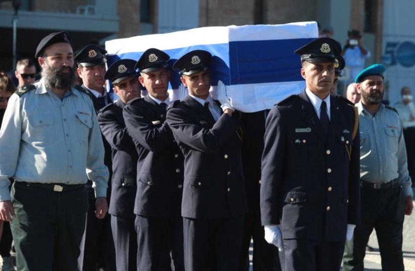 Shimon Peres's funeral. (photo credit: KNESSET SPOKESMAN'S OFFICE)