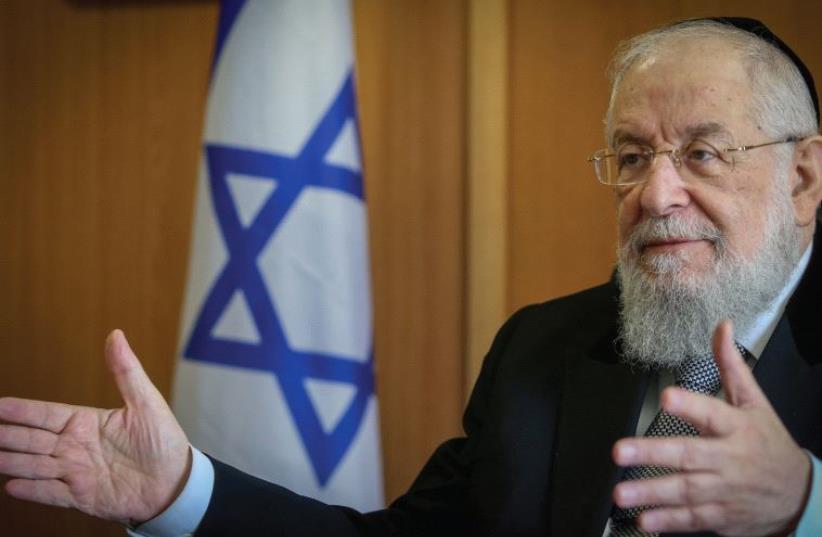 Tel Aviv Chief Rabbi Yisrael Meir Lau (photo credit: MARC ISRAEL SELLEM)
