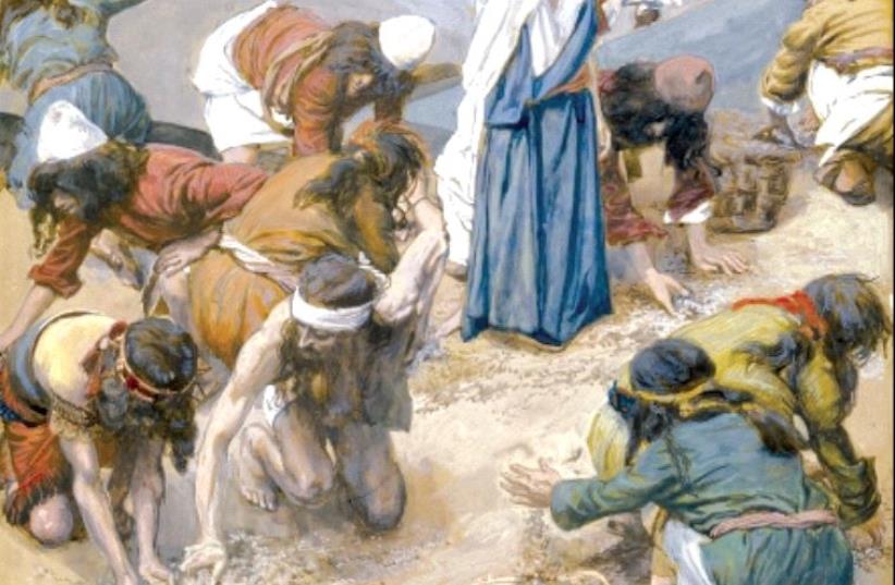 ‘The Gathering of the Manna’ by James Tissot (photo credit: Wikimedia Commons)