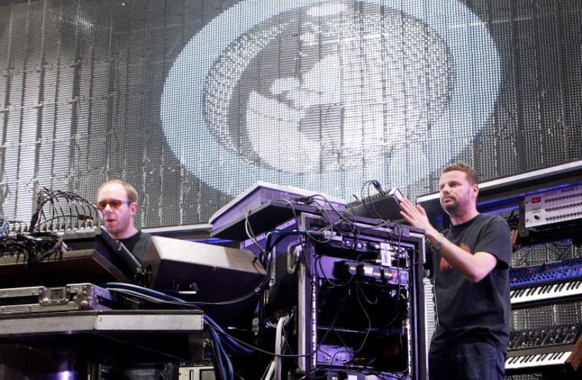 The Chemical Brothers (photo credit: FABRICE COFFRINI / AFP)