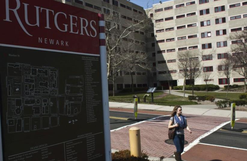 Rutgers University. (photo credit: REUTERS)