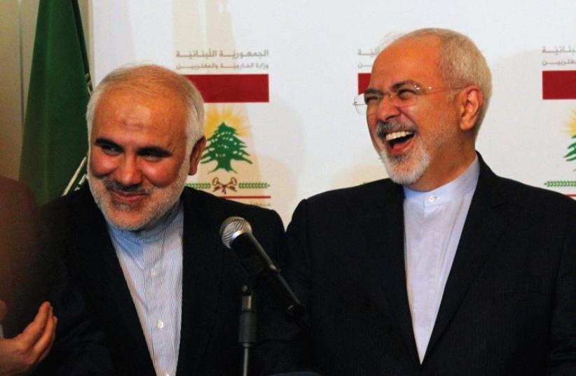 Iranian Foreign Minister Mohammad Javad Zarif (photo credit: REUTERS)