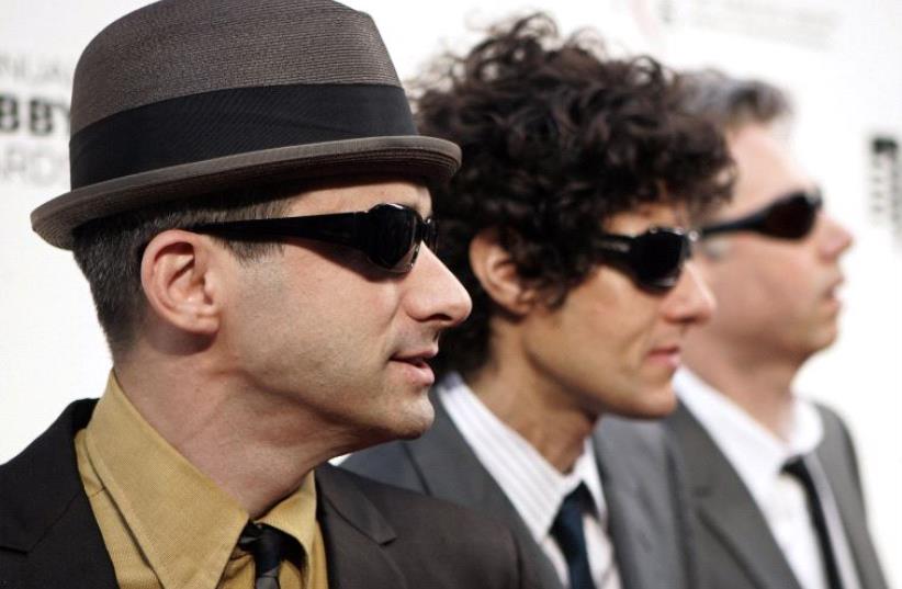 Members of the Beastie Boys (L-R) Adam (Adrock) Horovitz, Michael (Mike D) Diamond, and the late Adam (MCA) Yauch [File, 2007] (photo credit: REUTERS)