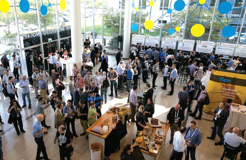 ATTENDEES OF THE IoT National Conference at Tel Aviv University. (photo credit: Courtesy)