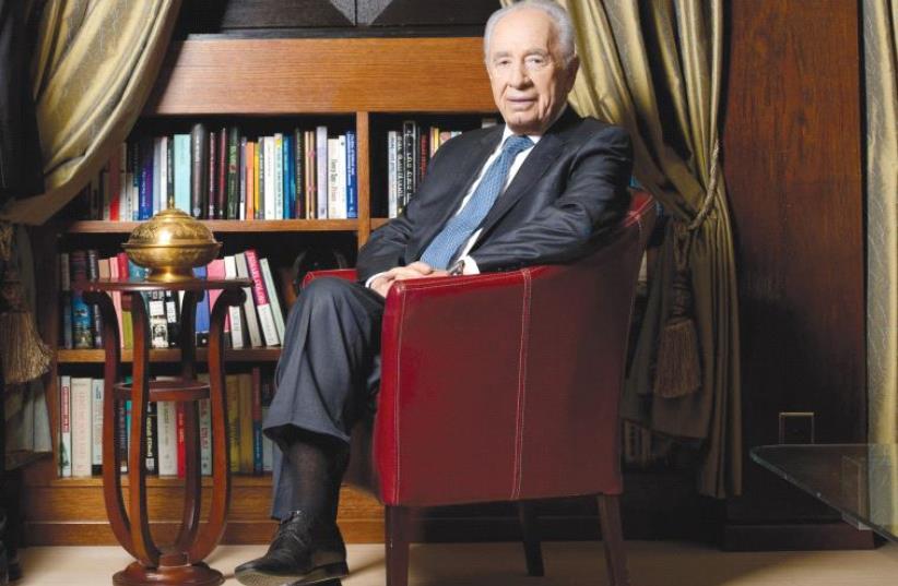 Shimon Peres (photo credit: RELI AVRAHAMI)