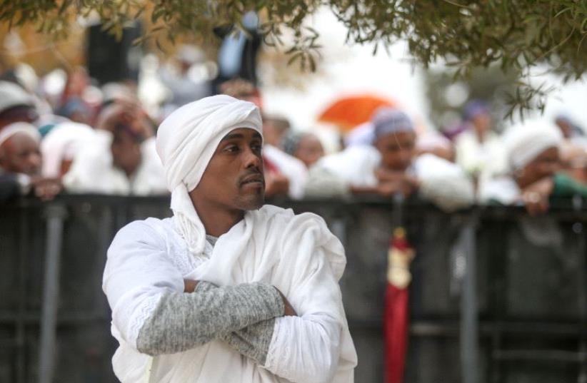 Ethiopian Jews celebrate Sigd in Jerusalem (photo credit: MARC ISRAEL SELLEM)