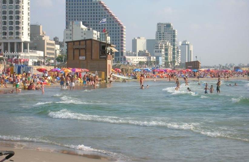 Israel's beaches (photo credit: WIKIPEDIA)