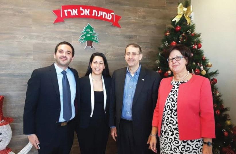 YOSEF, LENA and Julia Zohar with US Ambassador Dan Shapiro (second from right). (photo credit: Courtesy)