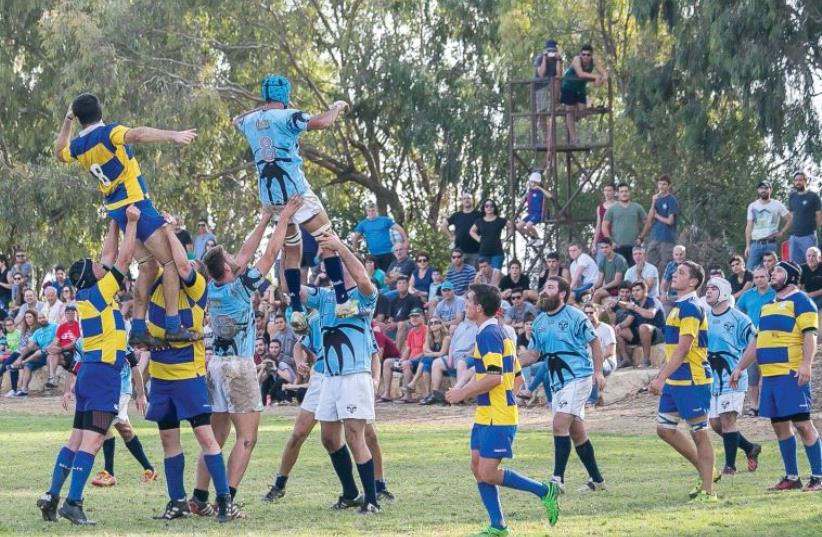 Rugby in Israel (photo credit: TSAHI REIZEL)
