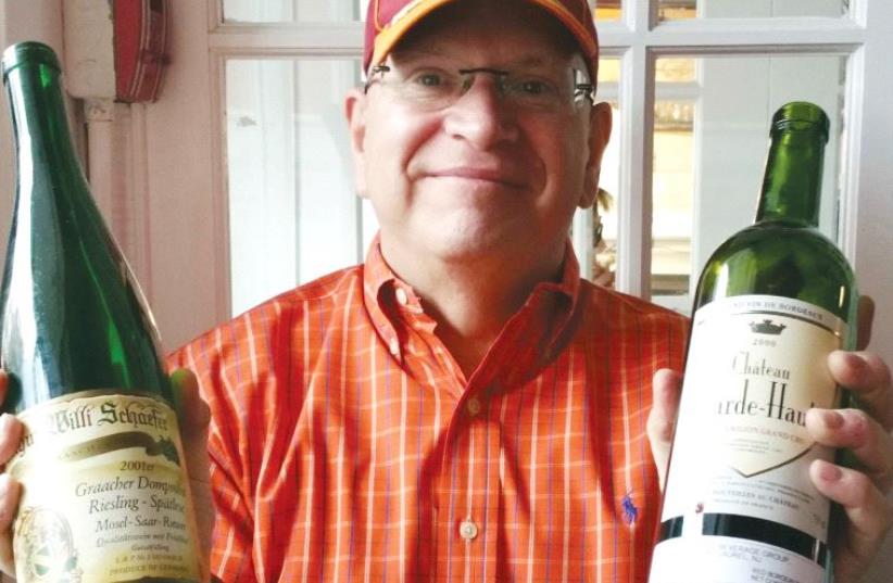 Mark Squires from the renown wine critic Robert Parker’s tasting team, was the one who first put Israel on their ranking map (photo credit: Courtesy)