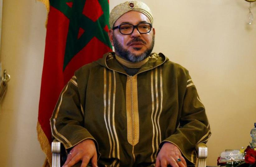 King Mohammed VI of Morocco (photo credit: REUTERS)