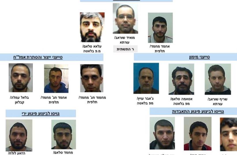 Hamas terror cell (photo credit: SHIN BET)
