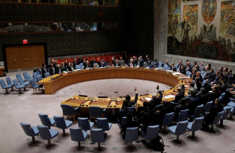 The United Nations Security Council  (photo credit: REUTERS)