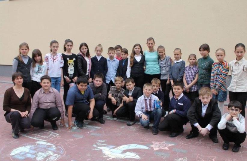 ORT Students in Russia participate in Unity Day (photo credit: Courtesy)