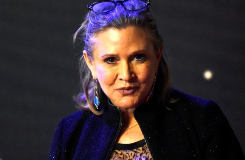 Actress Carrie Fisher dead at 60 (photo credit: REUTERS)