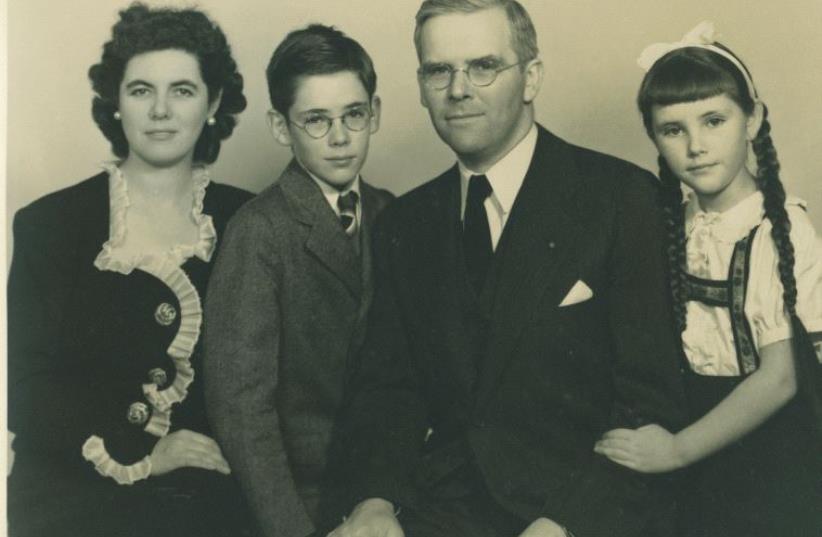 Rev. Waitstill and Martha Sharp and their family (photo credit: Courtesy)