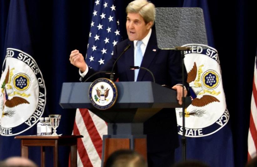 US Secretary of State John Kerry  (photo credit: REUTERS)