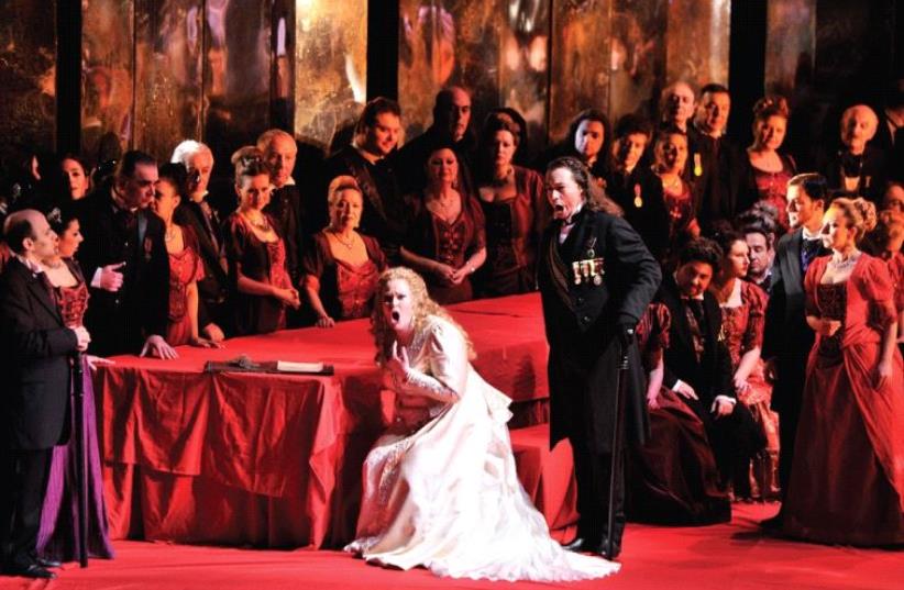 The Israeli Opera presents Donizetti’s ‘Lucia di Lammermoor’ (photo credit: YOSSI ZWECKER)