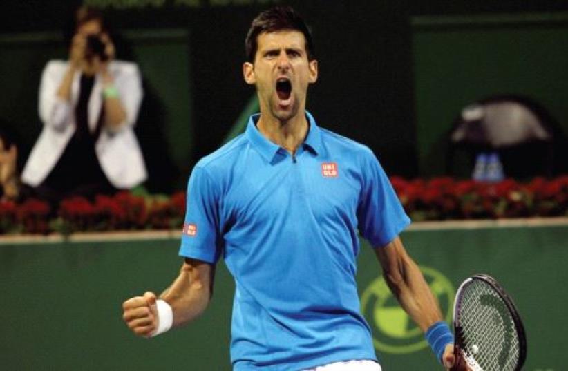 Djokovic (photo credit: REUTERS)