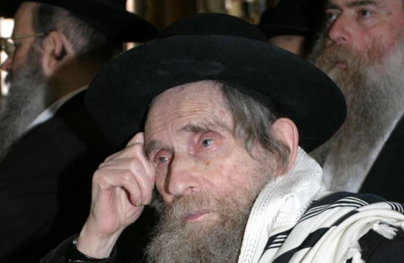 Rabbi Aharon Yehuda Leib Shteinman (photo credit: מוישימי/WIKIMEDIA)