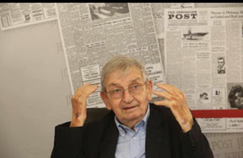 Former Jerusalem Post editor-in-chief Ari Rath dies at 92 (photo credit: MARC ISRAEL SELLEM)