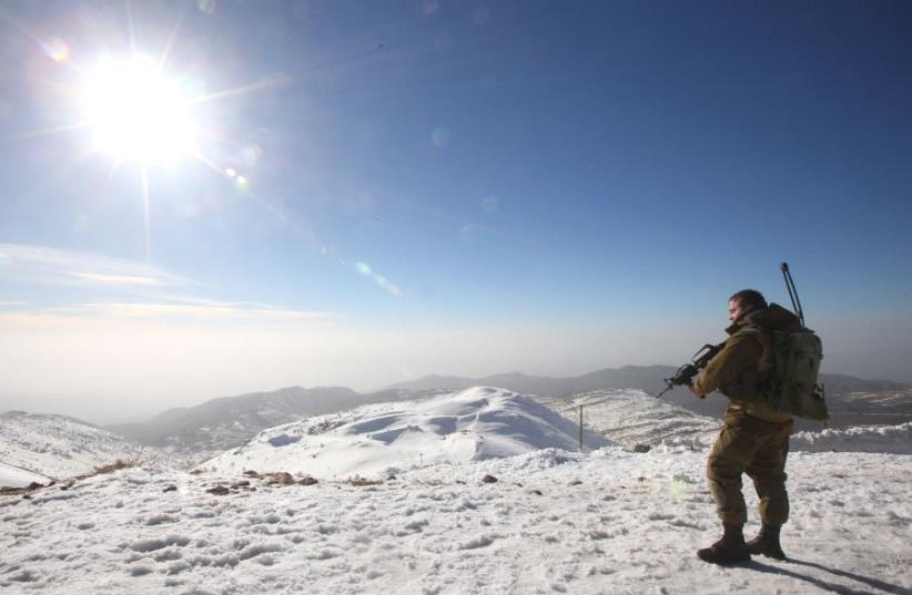 IDF on the Hermon (photo credit: MARC ISRAEL SELLEM)
