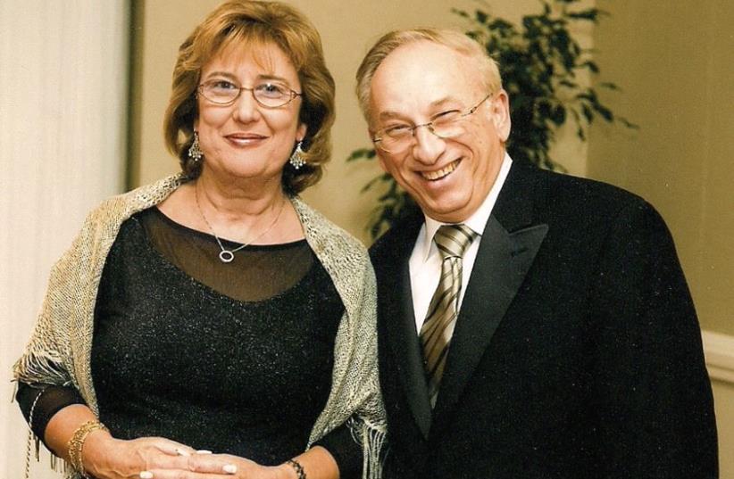 Prof. Fridlender with his wife, Rosy (photo credit: Courtesy)