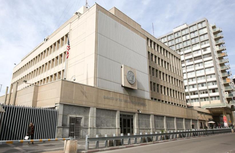 US Embassy in Tel Aviv (photo credit: MARC ISRAEL SELLEM)