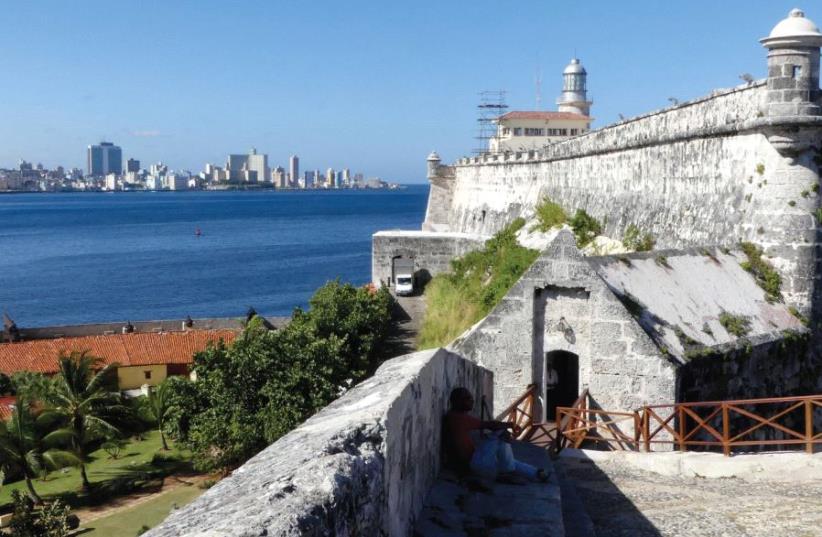 THE FORTRESS erected by the Spanish to protect Havana from attack (photo credit: IRVING SPITZ)