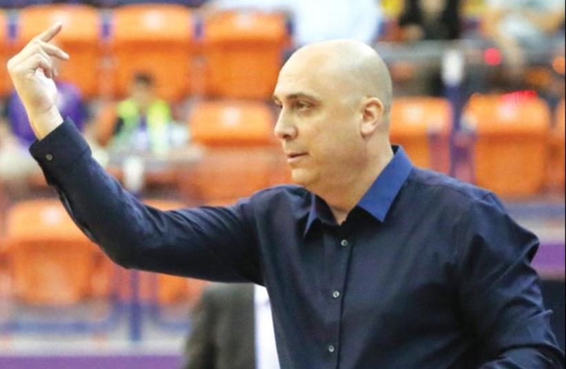 Coach Eric Alfasi could see his Ironi Nahariya side knocked out of the Europe Cup for no fault of its own, with the Shin Bet (Israel Security Agency) refusing to approve the team’s scheduled trip next week to Gaziantep, Turkey. (photo credit: ERAN LUF)