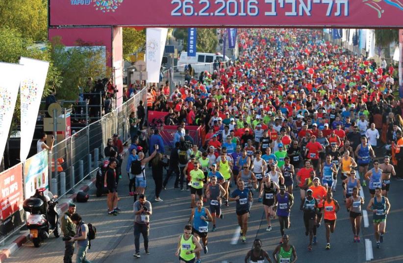 Tel Aviv Marathon (photo credit: REUTERS)