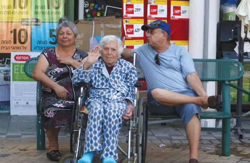 THERE ARE 610,000 elders aged 75 and up in the country today. The figure is expected to double to 1.24 million by 2035. (photo credit: MARC ISRAEL SELLEM/THE JERUSALEM POST)