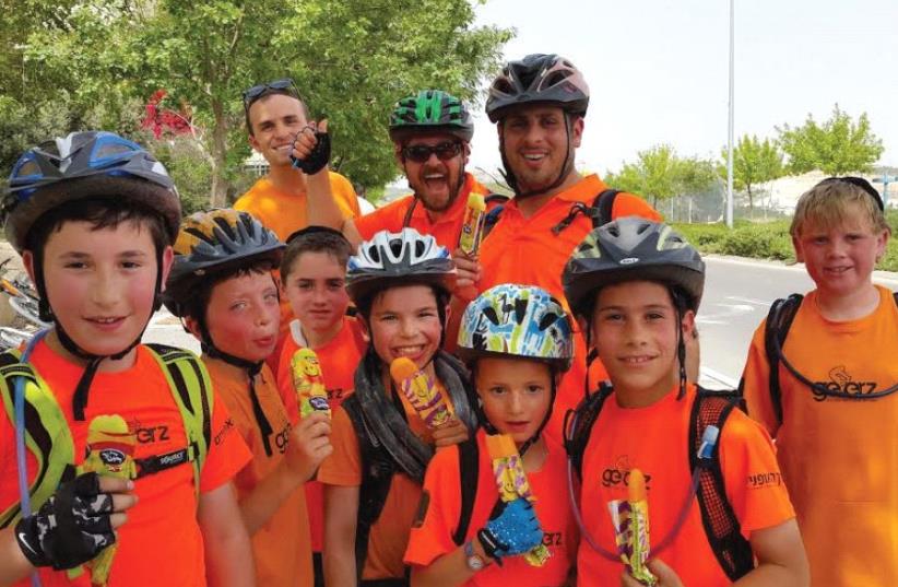 Those taking part in the Geerz ride will pedal from Nahsholim Beach to Tiberias. (photo credit: GEERZ)