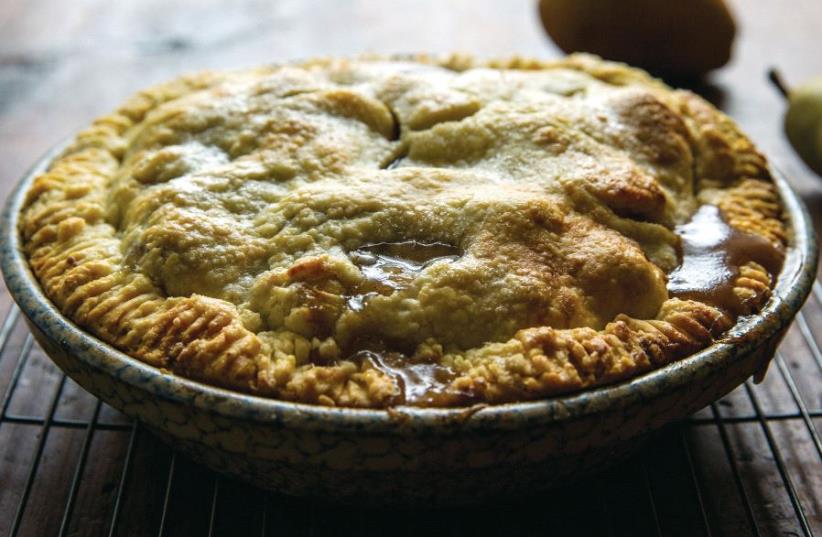 The quintessential apple pie (photo credit: ANDREW SCRIVANI)
